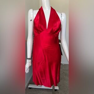 Vtg Victoria Secret Moda Int'l RED mini dress- BEAUTIFUL!